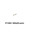 P11862 NYLON PILLAR 8 O/D x M3.5 I/D x 25mm 