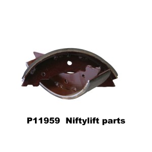 P11959 BRAKE SHOES STD SET OF 4 