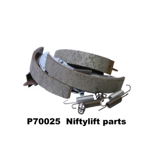 P70025 BRAKE SHOES (SET OF 4)