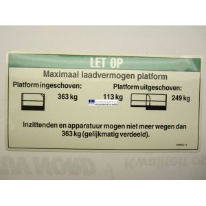 Sticker 52063DU